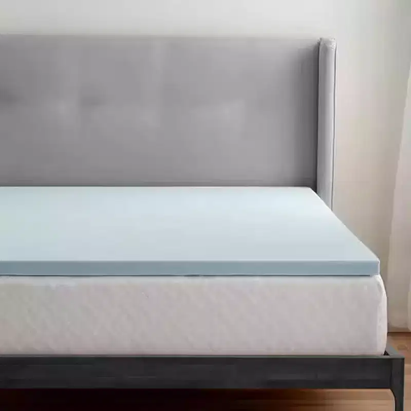 2 Inch Gel Infused Memory Foam Mattress Topper, Ventilated Design for Better Airflow