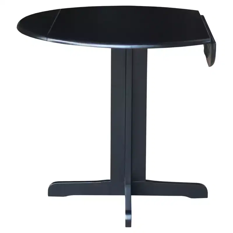 Oval 36 Dual Drop Leaf Table - International Concepts