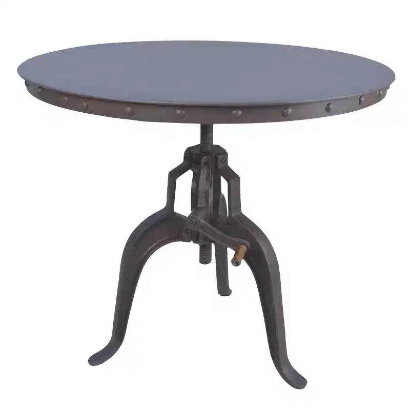 Adjustable Crank Dining Table