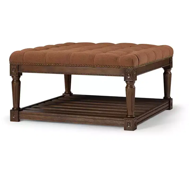 Square Upholstered Coffee Table
