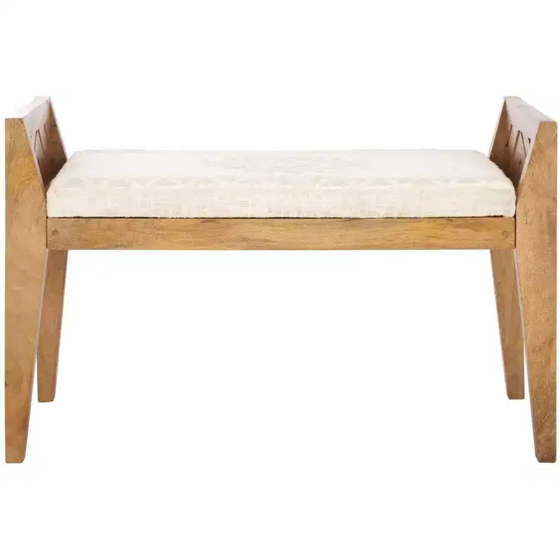 Wood Bench - Beige/Natural