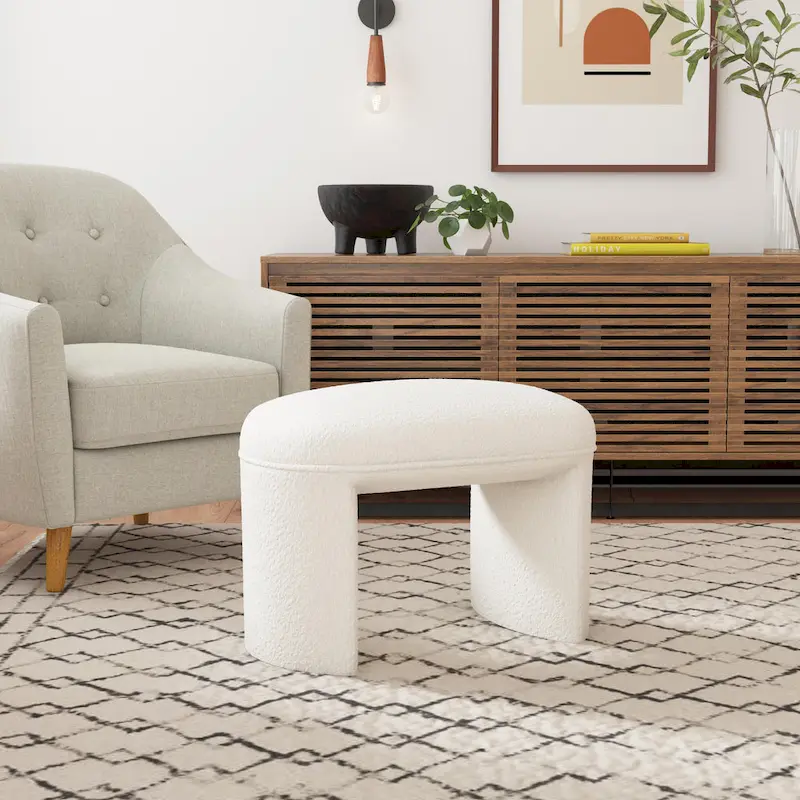 HomePop Quinn Ottoman