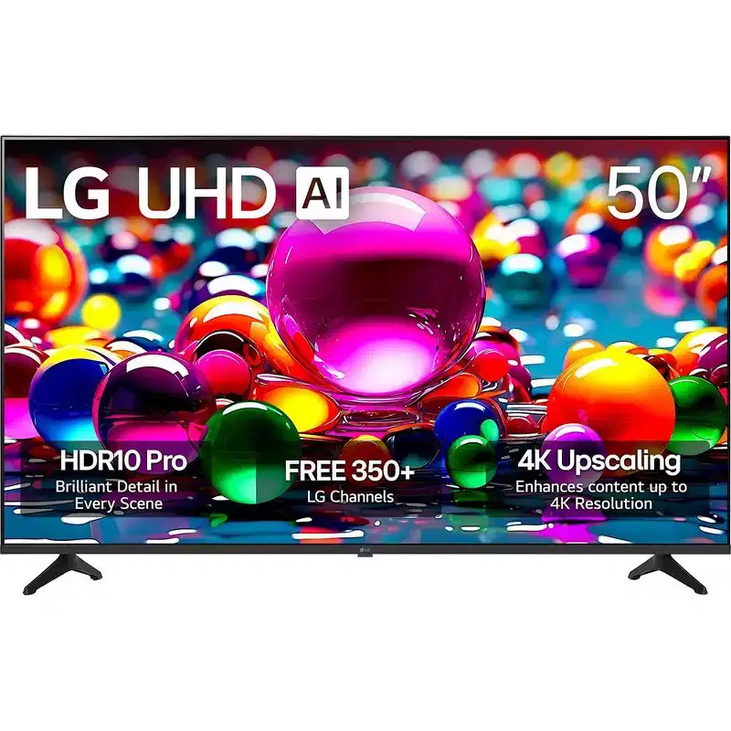 LG 50 UA77 Series 4K UHD AI Smart LED TV with webOS