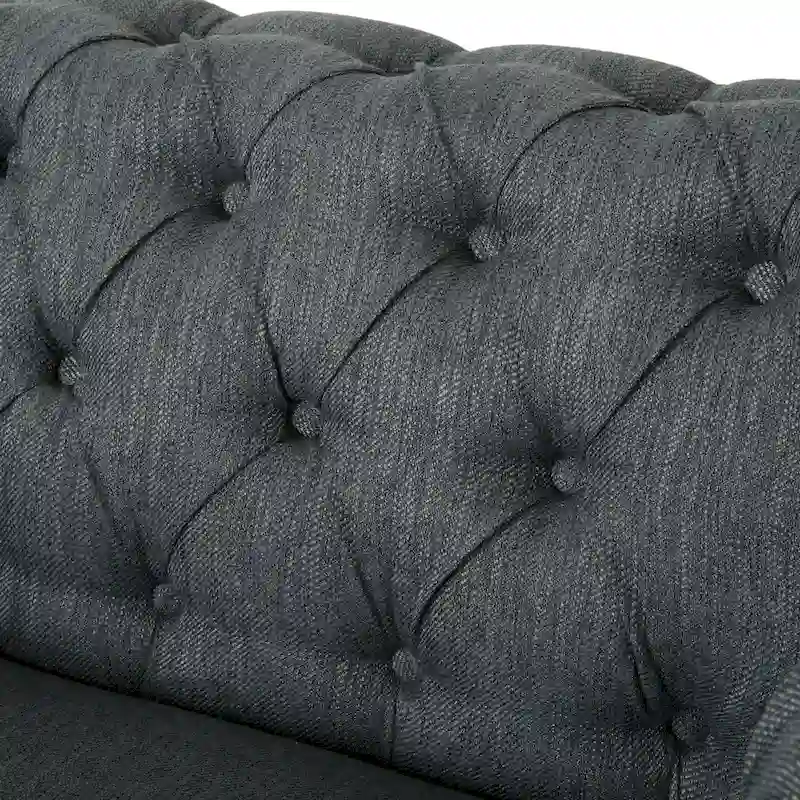 Castalia Chesterfield Tufted Club Chair by Christopher Knight Home - 39.00 L x 33.50 W x 28.00 H