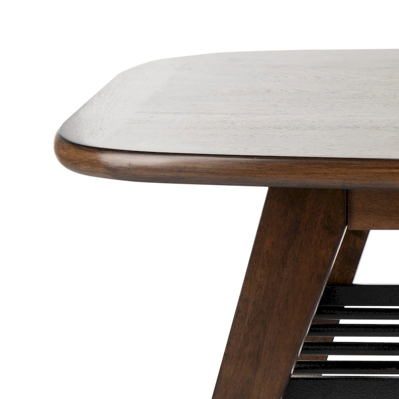 SAFAVIEH Ether 2-Tier Coffee Table - 47 W x 23.5 D x 18 H - 47Wx24Dx18H