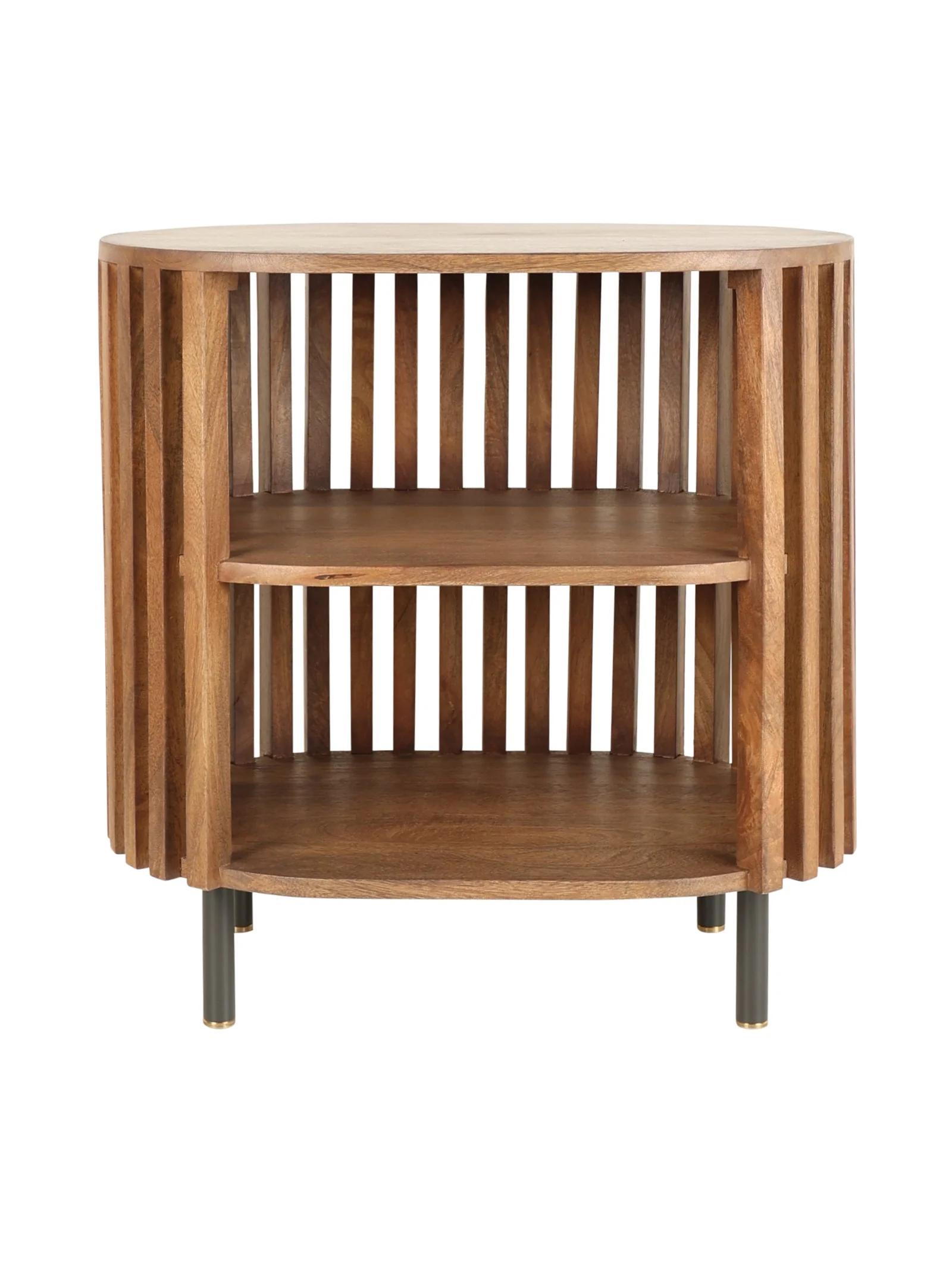 Wood Side Table for Living Room