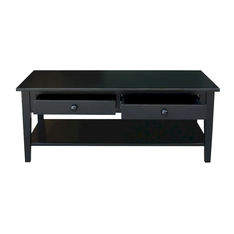 Modern Luxurious Nightstand with 2 Drawers