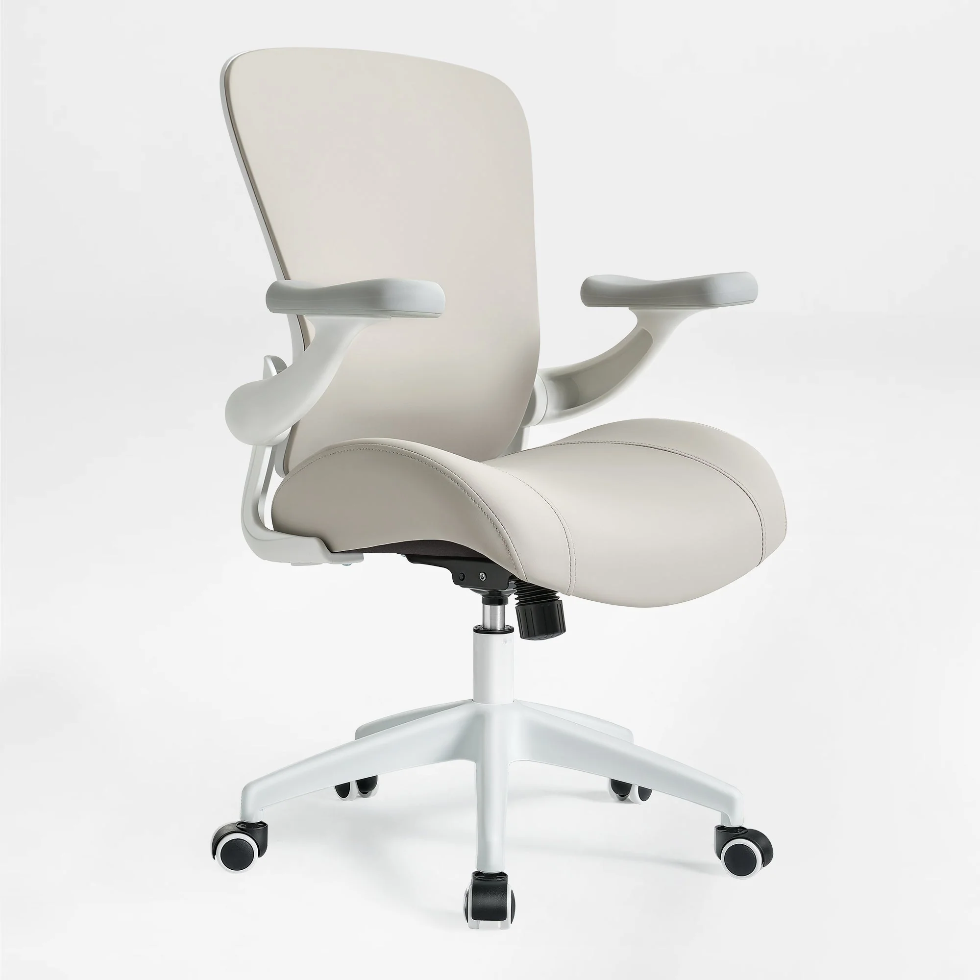 Ergonomic Office Chair - Full PU Leather Versatile Stylish Comfort