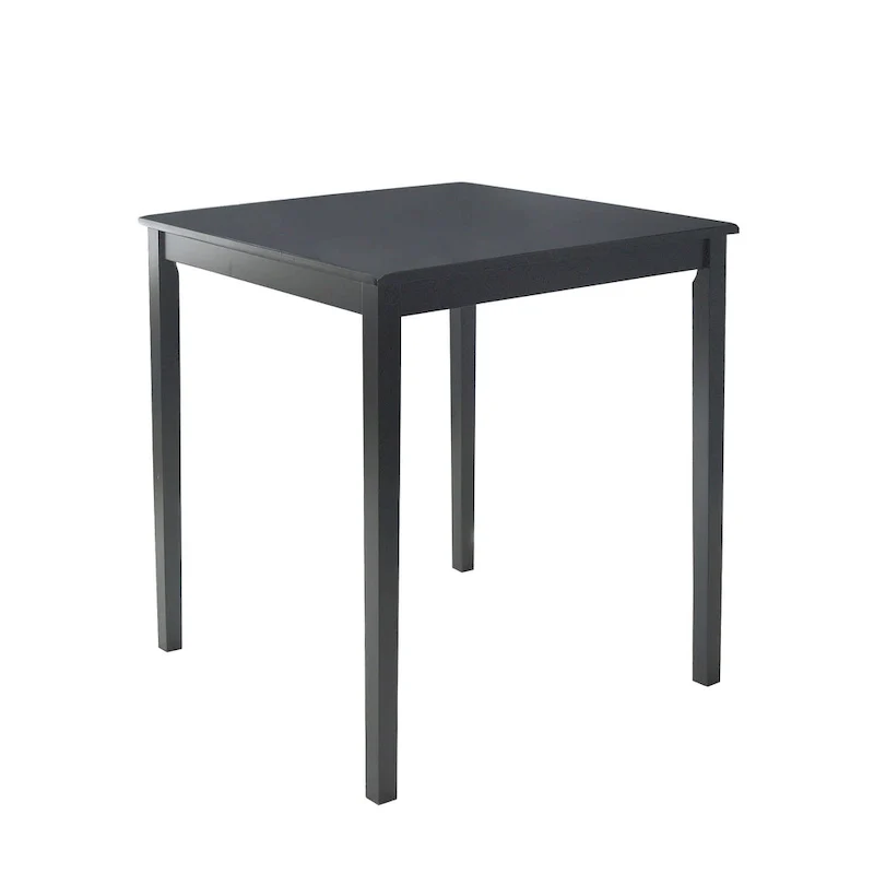 Honey Oak / Black / Espresso Counter Height Dining Table, Shaker Style, Seats 2–4
