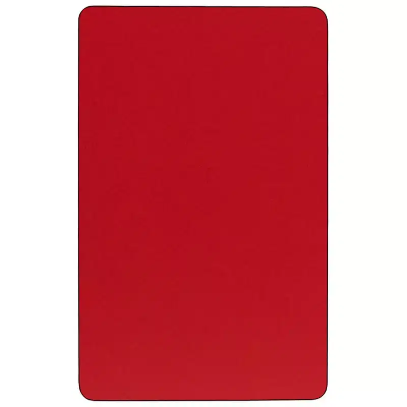 Flash Furniture 30''W x 72''L Rectangular HP Laminate Activity Table - Standard Height Adjustable Legs