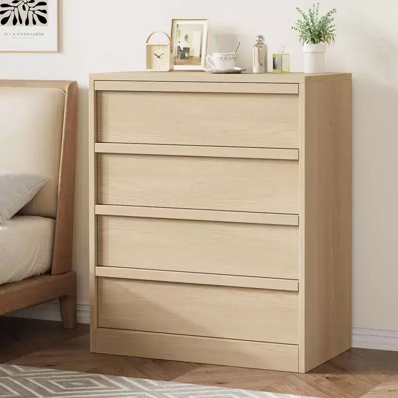 4 Drawer Dresser for Bedroom, 39''Nightstand 4 Chest of Drawers with Large Storage,Modern Bedside End Table for Living Room, Nursery, Entryway