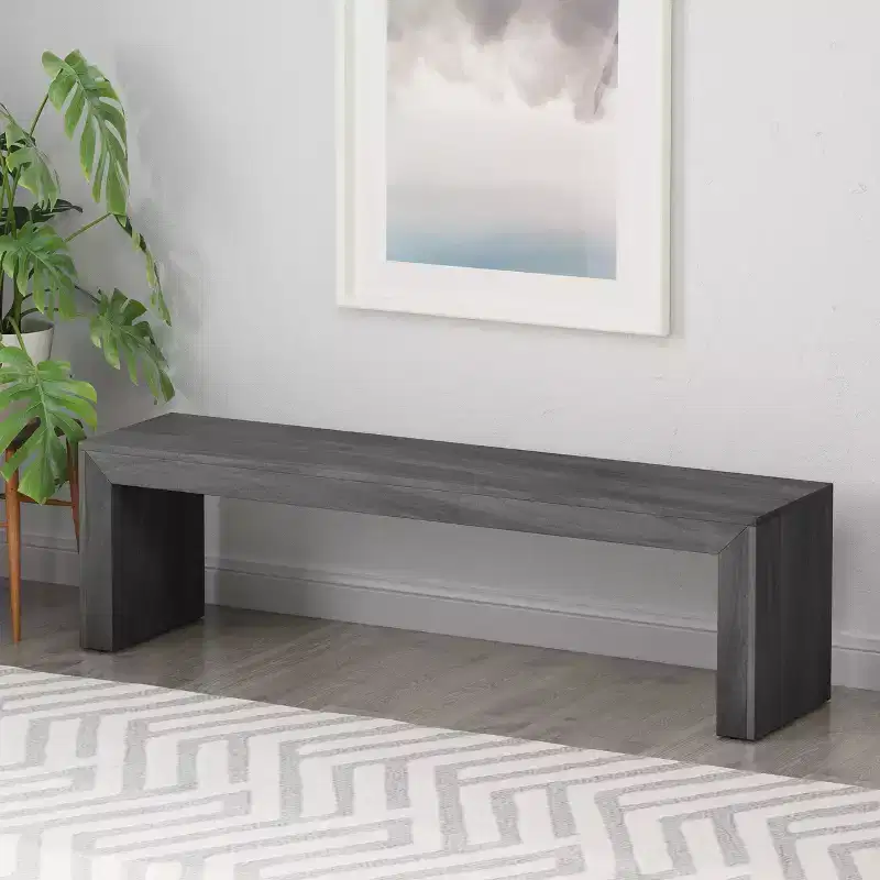 Christopher Knight Home Alveton 63 Acacia Wood Dining Bench