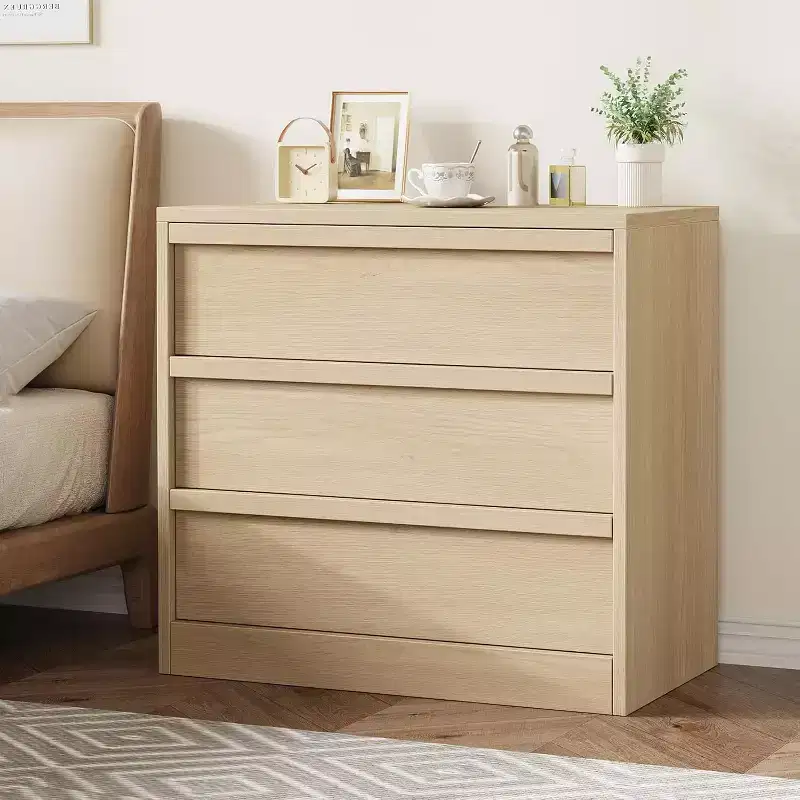 Modern Tall 4-Drawer Dresser, Mid-Century Storage Chest for Bedroom, Living Room & Entryway