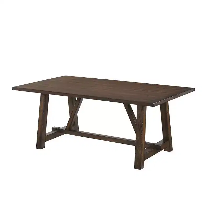 Dining Table Dark Oak Finish