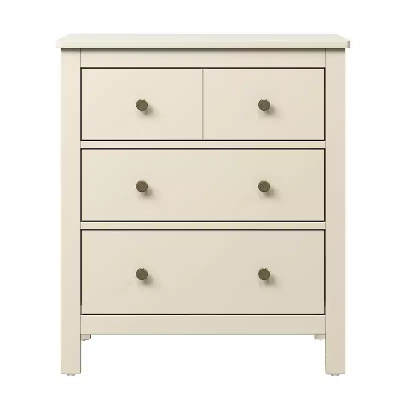 Modern Wood 3-Drawer Dresser for Bedroom