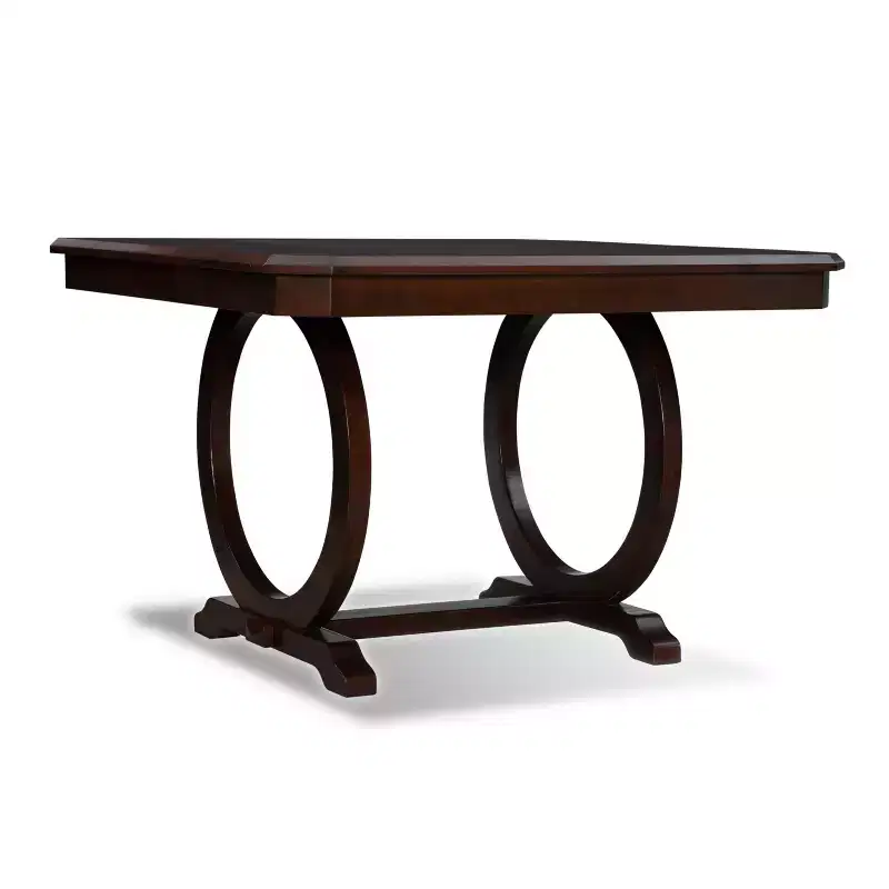 Vasha Square Gathering Table Cherry Red - Powell