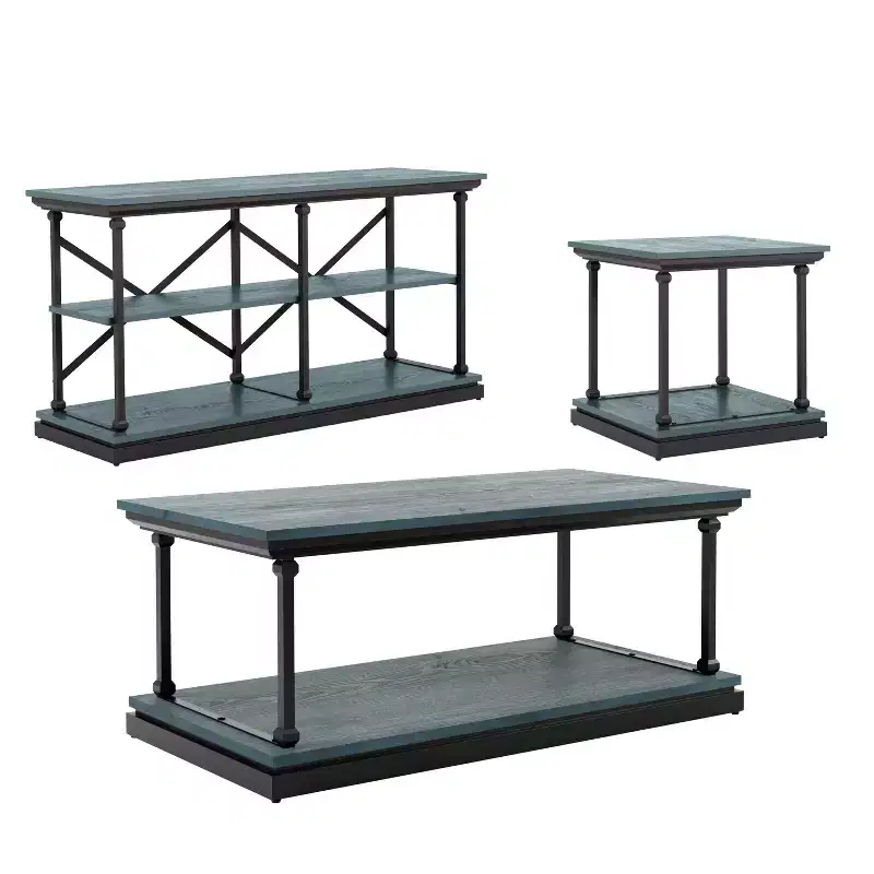 3pc Tullymore Coffee Table Set - miBasics