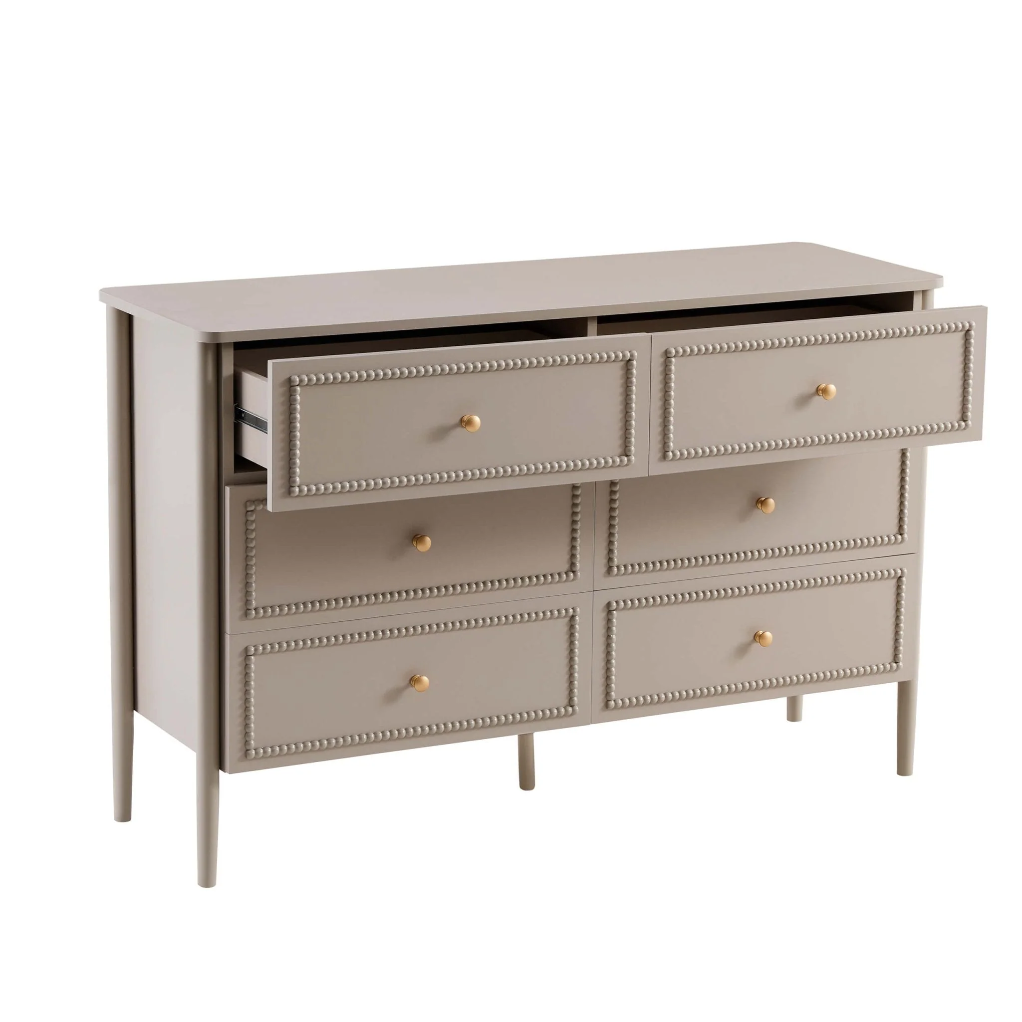 6 Drawer Chest - Taupe