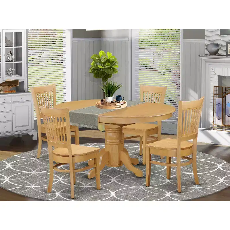 Butterfly Leaf Dining Table  Kitchen Dining Style