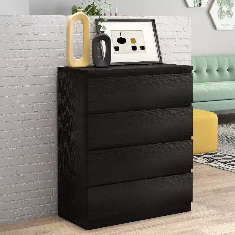 Modern 31.50'' Dresser with 4 Drawers and Handle-Free Design