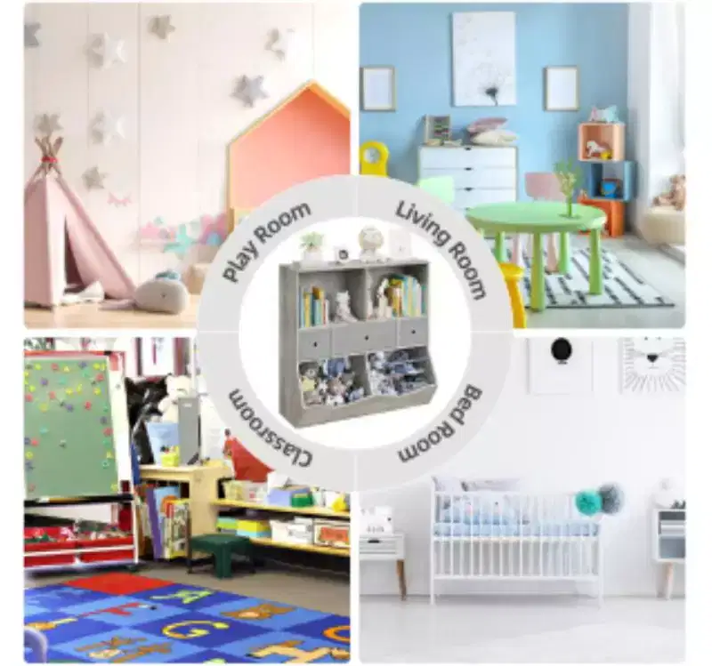 3-Tier Toy Storage Organizer