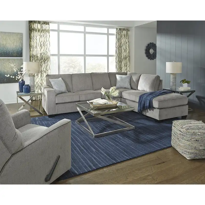 Signature Design by Ashley Altari 2-Piece Sleeper Sectional with Chaise - 110W x 90D x 37H