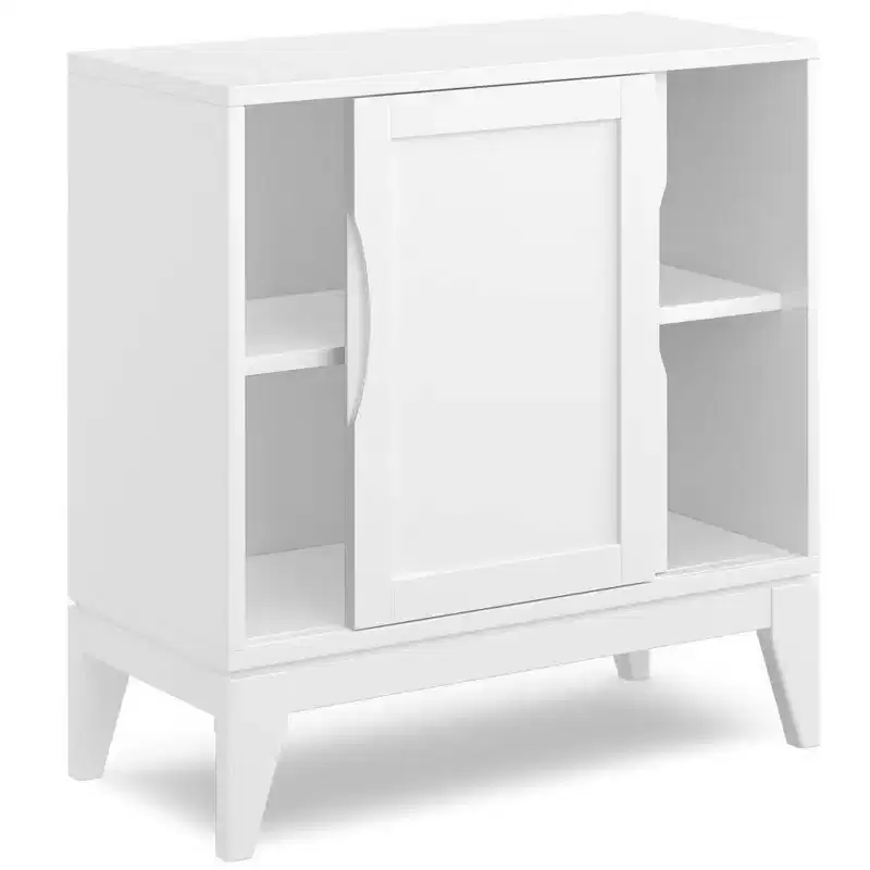 WyndenHall Pearson Low Storage Cabinet White