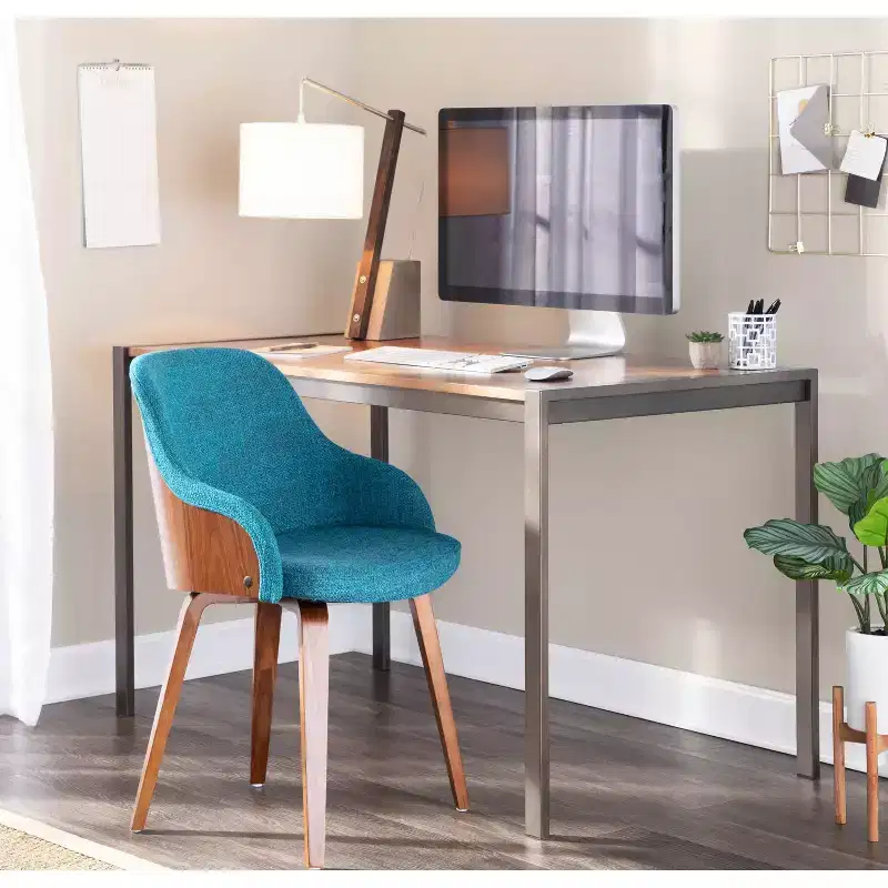 Bacci Mid Century Modern Dining Accent Chair - Lumisource