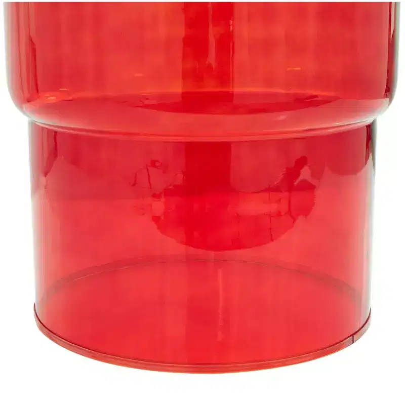 Olivia & May Glass Modern Accent Table