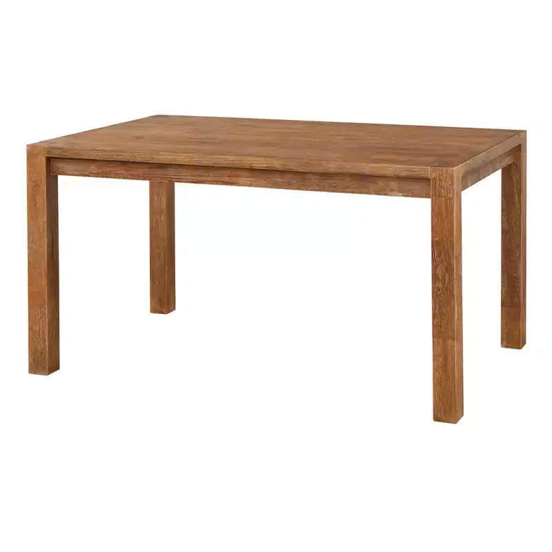 Buylateral Verdon Modern Farmhouse Rectangular Dining Table Driftwood