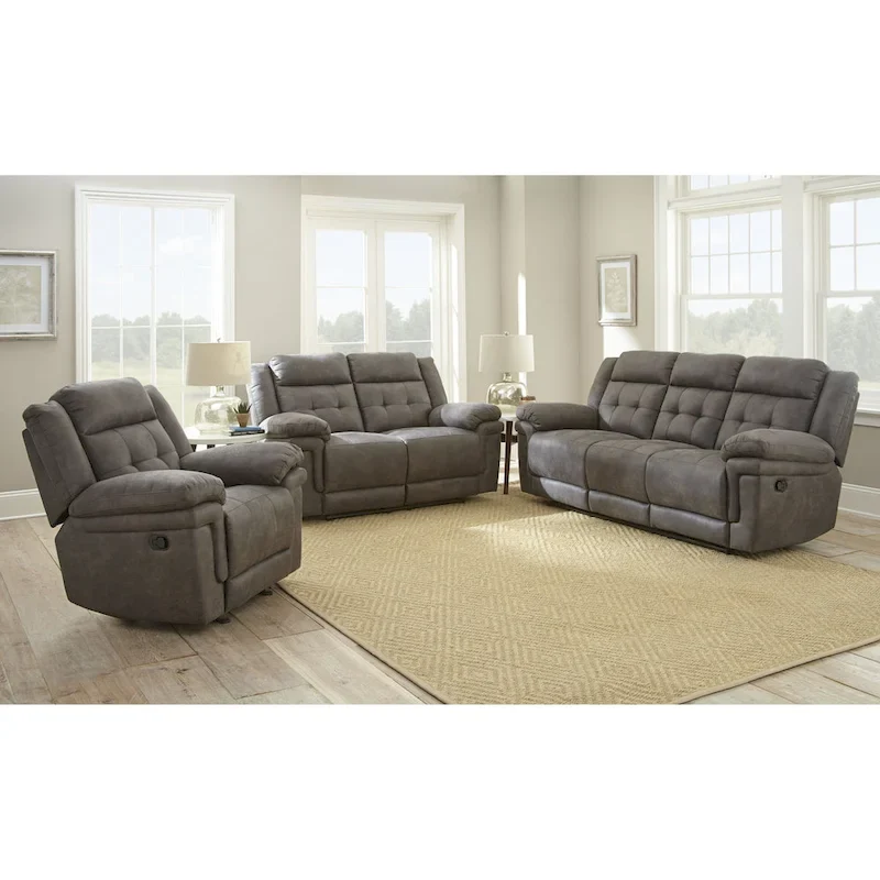 Steve Silver Austin Microfiber Glider Reclining Chair
