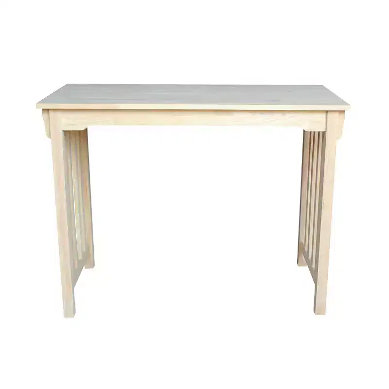 Mission Counter Height Table Unfinished - International Concepts