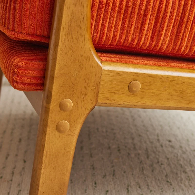 Mid Century Modern Upholstered Accent Chair