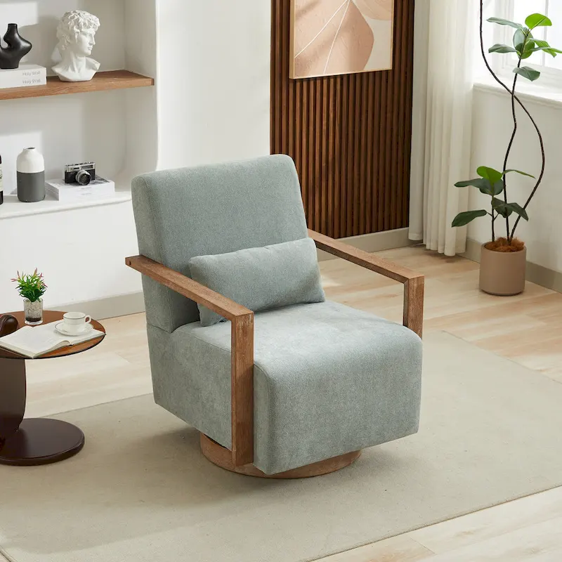 Swivel Modern Upholstered Accent Chair
