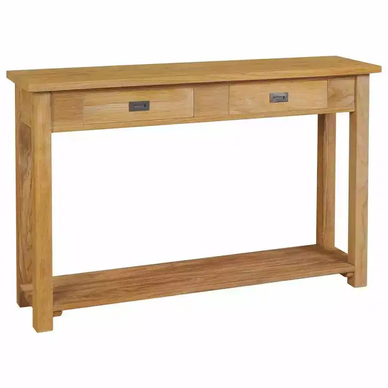 Console Table Natural Wood Solid Teak