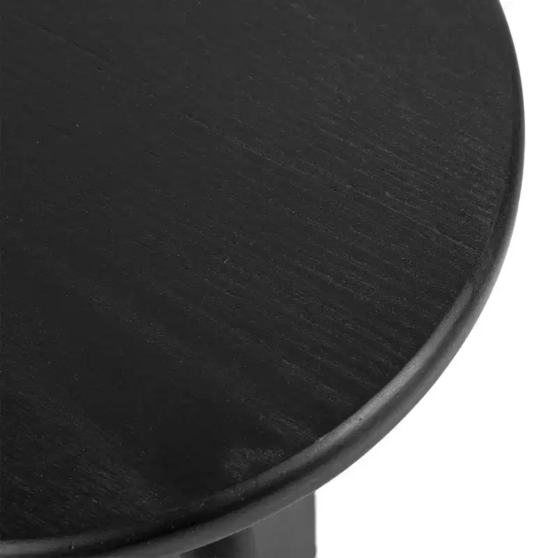 Kate and Laurel Sora Round Wood Drink Table