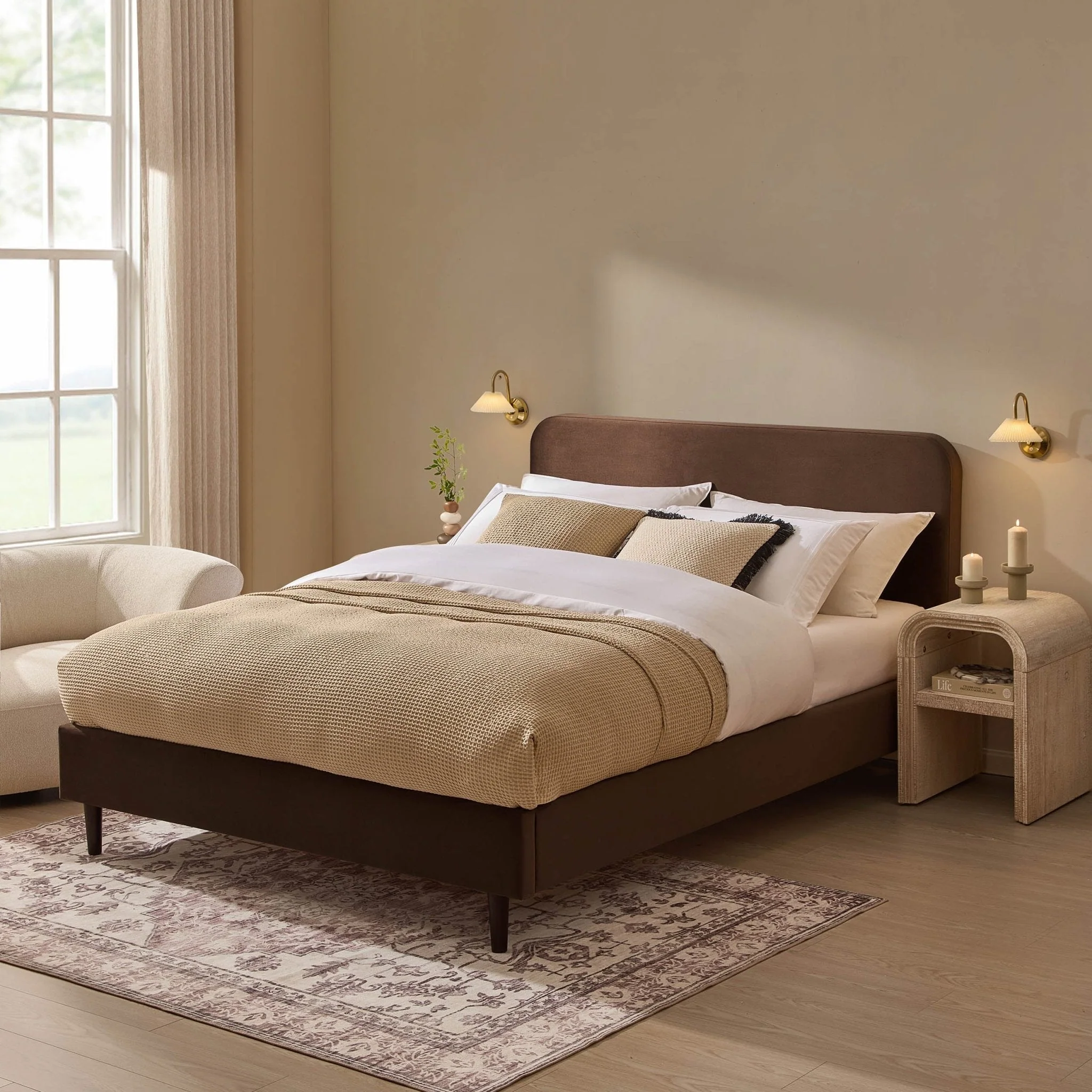 Bed - Cappuccino