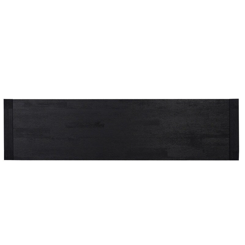 55.1W Console Table with 2 Drawers and 1 Shelf - N/A