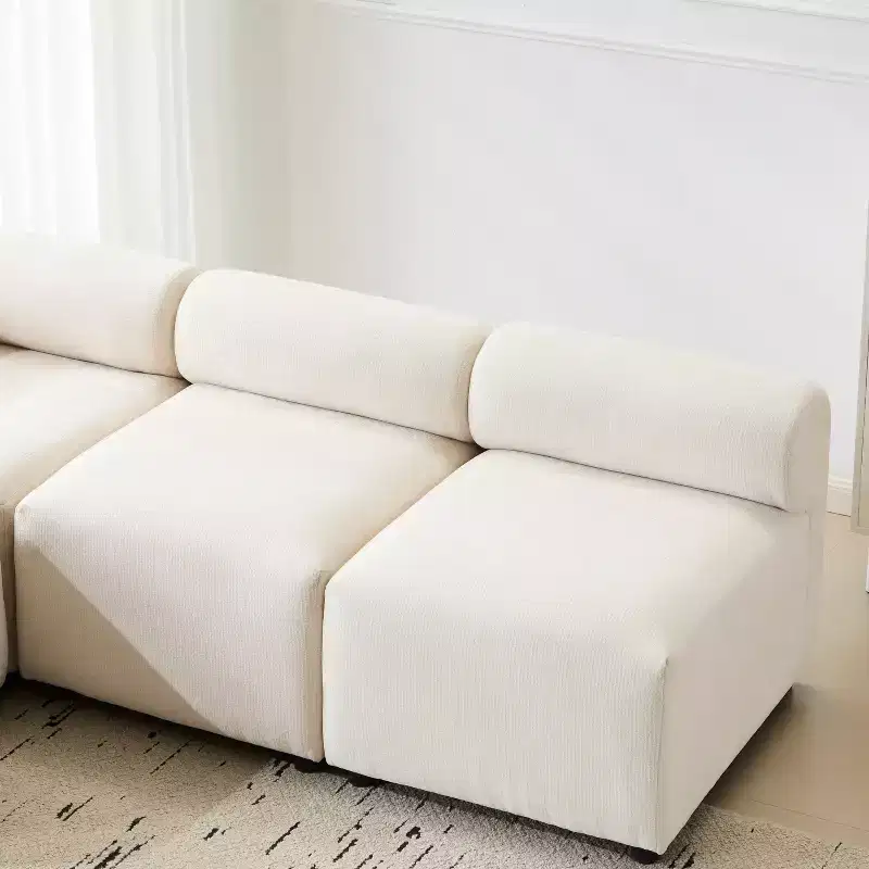 Christopher Knight Home Fermin Modern 5 Piece Modular Sectional Sofa with Rround Back