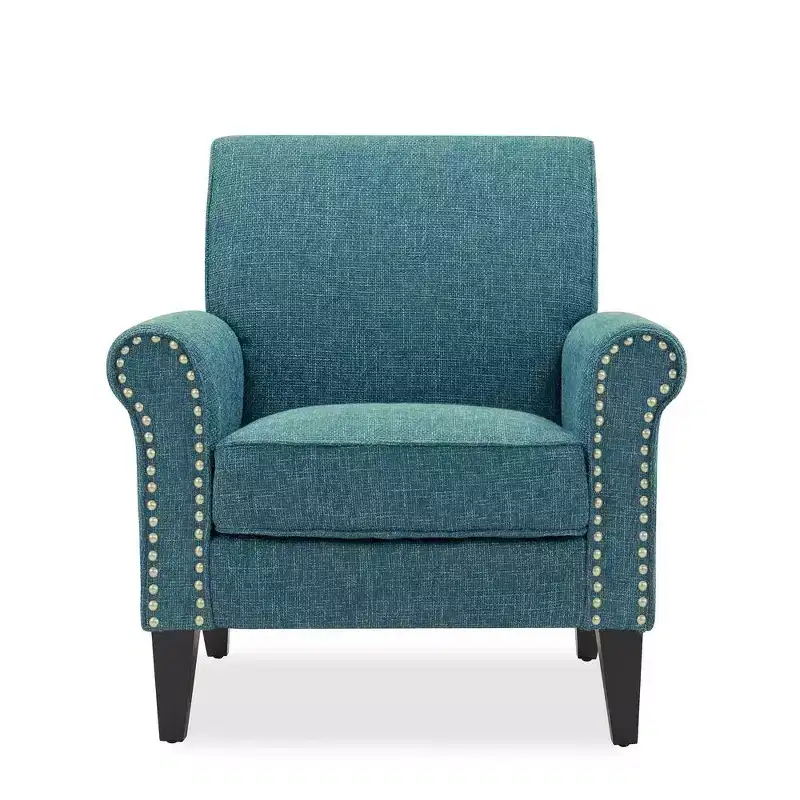 HL Home,Traditional Armchair with Nailheads