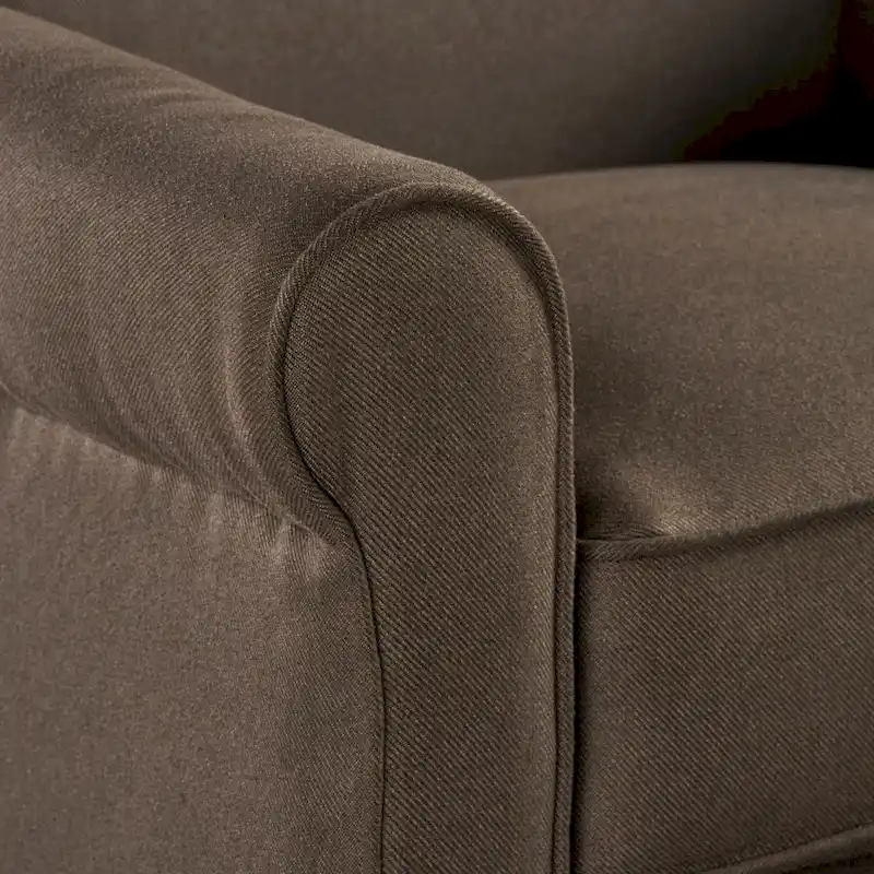Thalia Traditional Fabric Recliner by Christopher Knight Home