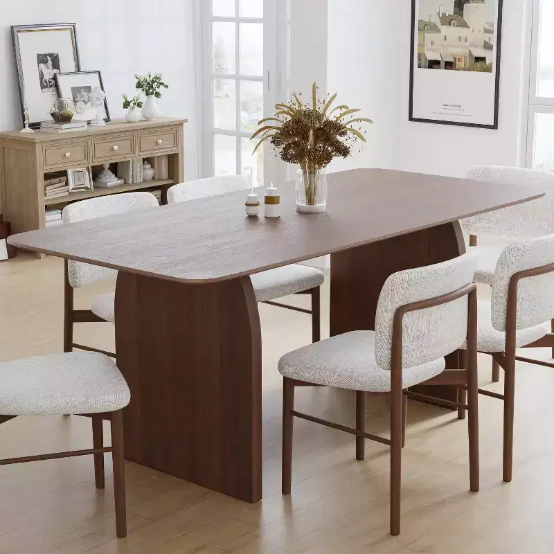 Modern Wood Dining Table – Kitchen & Dining Room Table