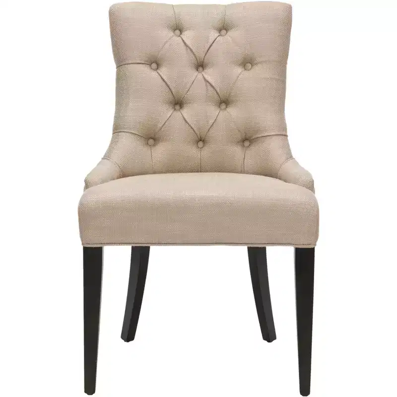 Amanda 19 H Tufted Dining Chair With Nail Head Trim - MCR4515 - Safavieh Couture