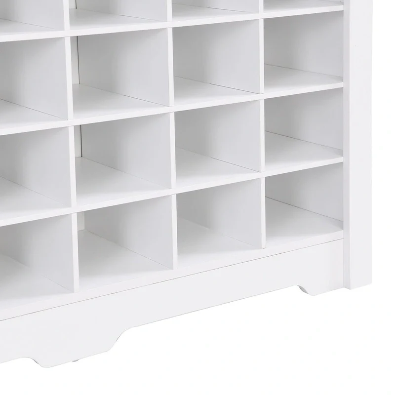24-Cubby Shoe Storage Console