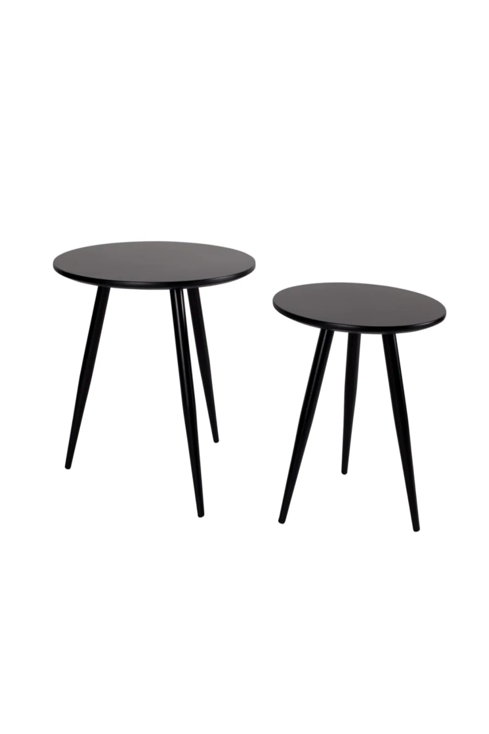 Black Nesting Side Tables (2)