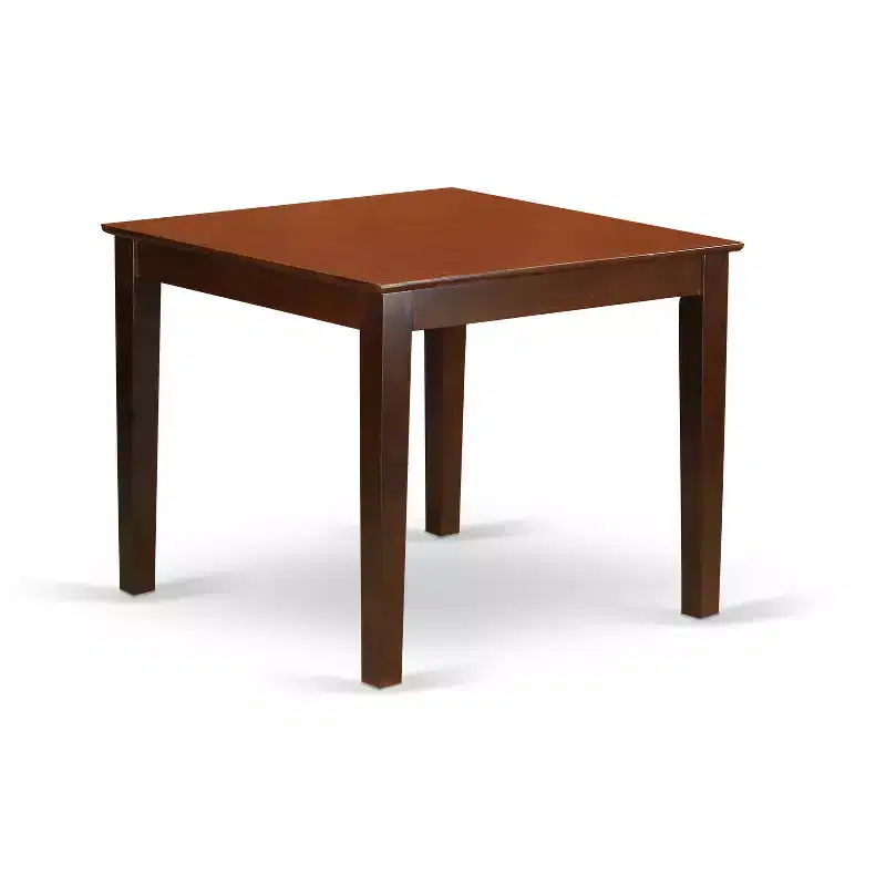 HomeStock 5 Piece Square Dining Table Set Modern Style 36x36