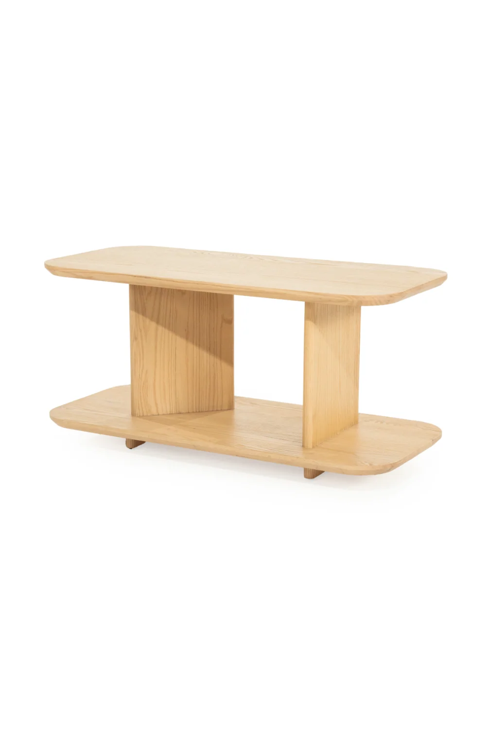 Lacquered Oak Side Table