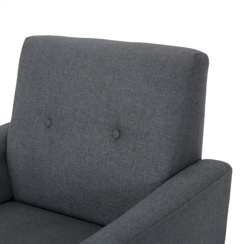 Sienna Mid-century Fabric Club Chair by Christopher Knight Home