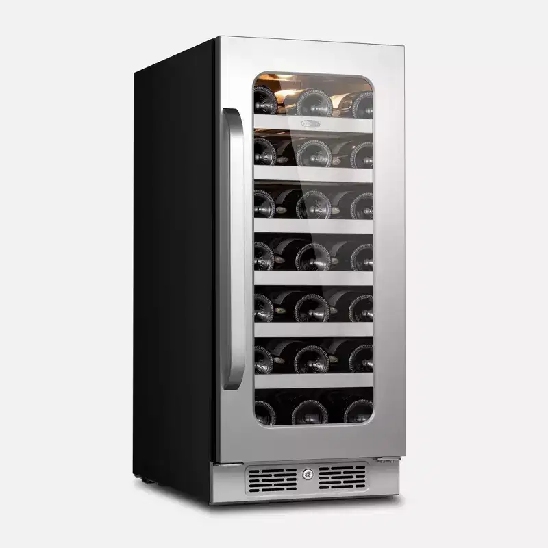 Whynter BSR-033SW 15 inch Built-ln 33 Bottle Stainless Steel Wine Refrigerator