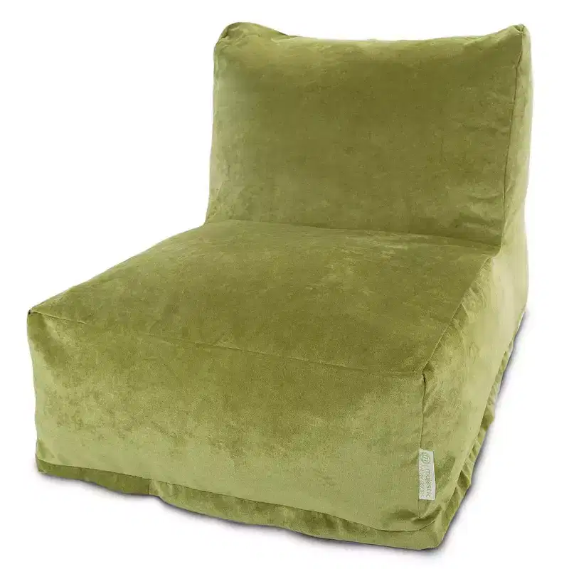 Chair Lounger Bean Bag, Velvet, Indoor, 36